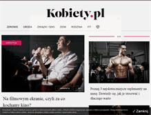 Tablet Screenshot of kobiety.pl